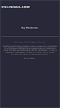 Mobile Screenshot of nexrdoor.com